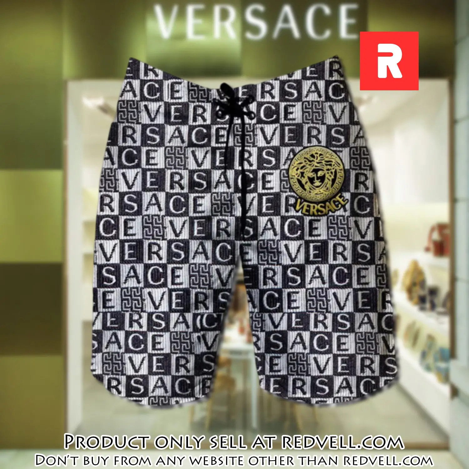 Versace medusa caro luxury brand premium fashion shorts for men rv4632083